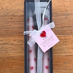 Silverstro Valentine’s 11”Flameless Taper Candles